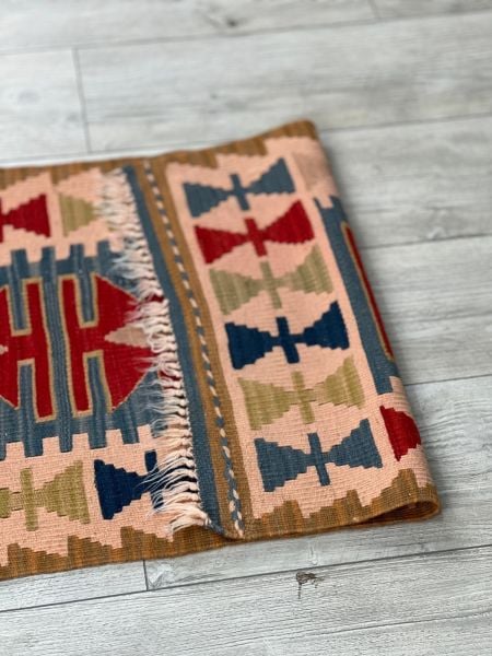 El Dokumasi Halı Kilim Yolluk Paspas Ölçü 178X54 Cm