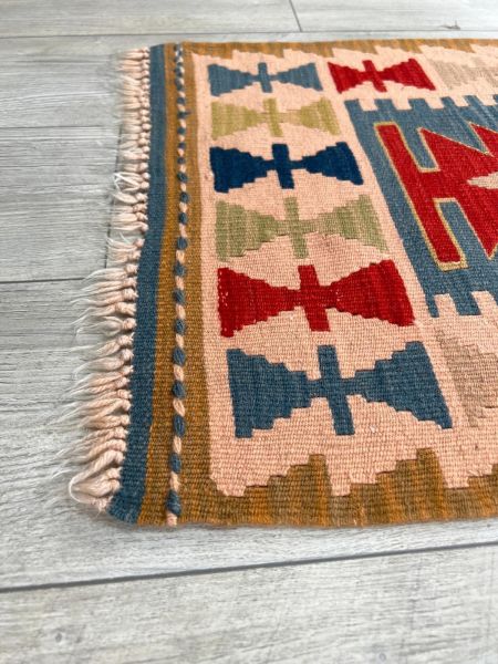 El Dokumasi Halı Kilim Yolluk Paspas Ölçü 178X54 Cm