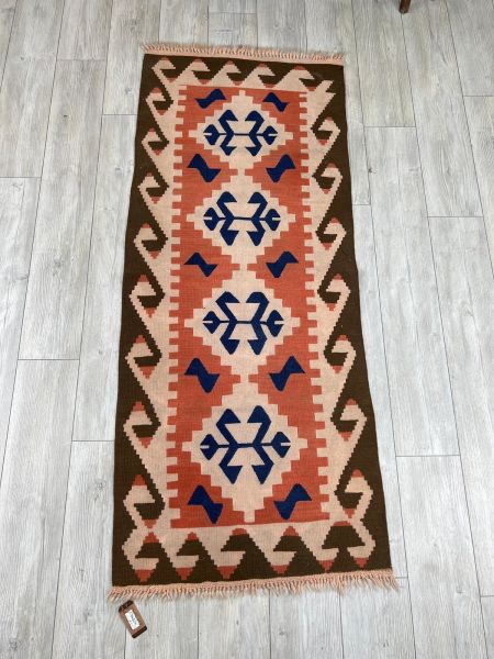 El Dokumasi Halı Kilim Yolluk Paspas Ölçü 186X79 Cm