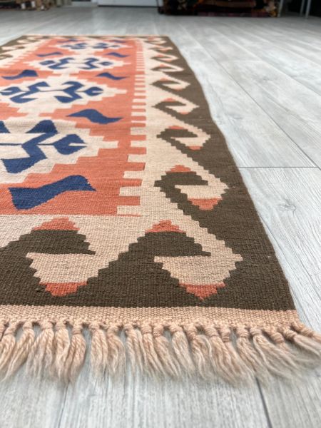 El Dokumasi Halı Kilim Yolluk Paspas Ölçü 186X79 Cm