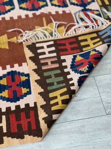El Dokumasi Halı Kilim Yolluk Paspas Ölçü 165X104 Cm