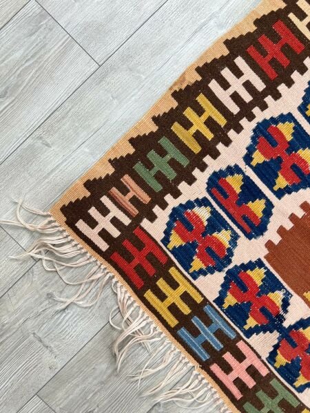 El Dokumasi Halı Kilim Yolluk Paspas Ölçü 165X104 Cm