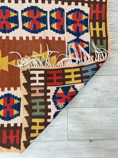 El Dokumasi Halı Kilim Yolluk Paspas Ölçü 165X104 Cm