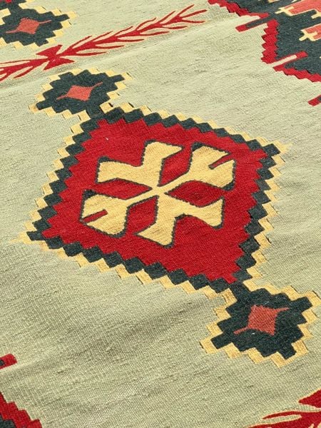 El Dokumasi Halı Kilim Yolluk Paspas Ölçü 171X112 Cm