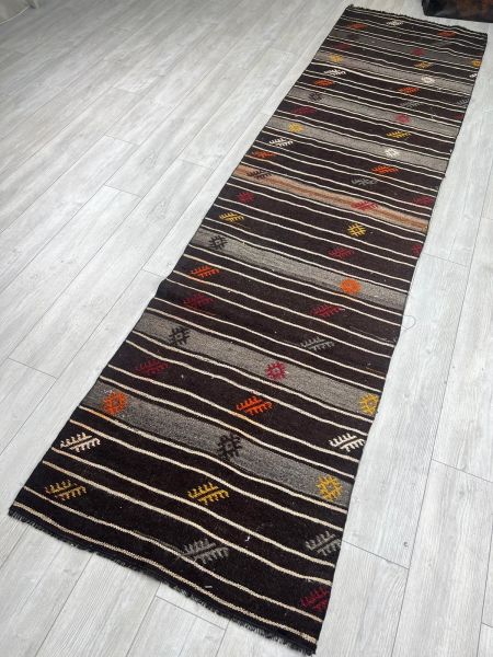 El Dokumasi Halı Kilim Yolluk Paspas Ölçü 364X87 Cm