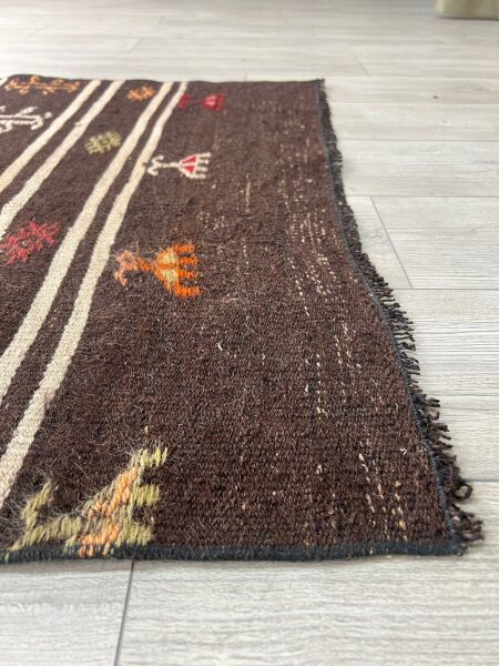 El Dokumasi Halı Kilim Yolluk Paspas Ölçü 284X91 Cm