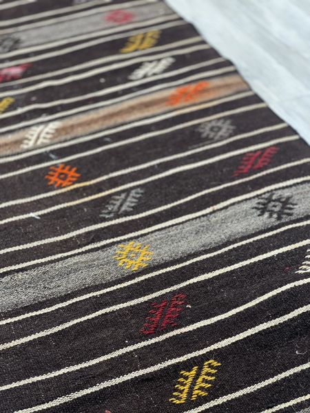 El Dokumasi Halı Kilim Yolluk Paspas Ölçü 365X87 Cm