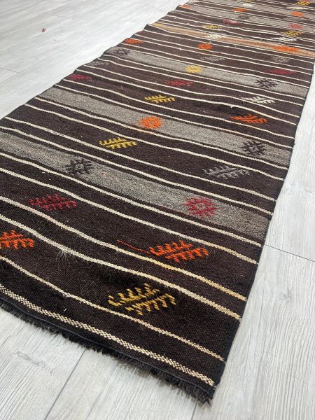 El Dokumasi Halı Kilim Yolluk Paspas Ölçü 365X87 Cm