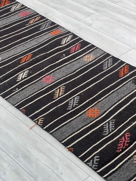 El Dokumasi Halı Kilim Yolluk Paspas Ölçü 350X79 Cm