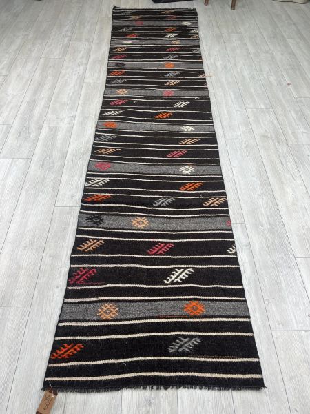 El Dokumasi Halı Kilim Yolluk Paspas Ölçü 350X79 Cm