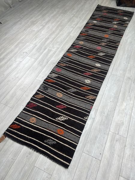 El Dokumasi Halı Kilim Yolluk Paspas Ölçü 350X79 Cm