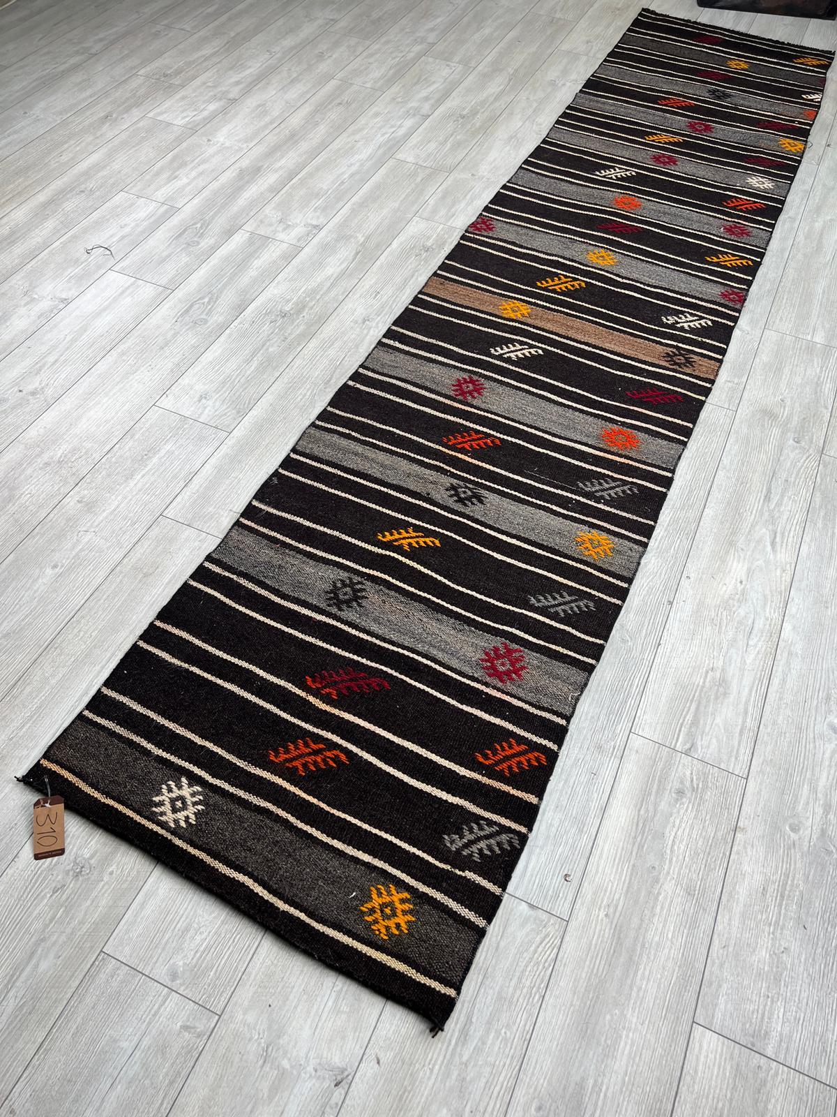 El Dokumasi Halı Kilim Yolluk Paspas Ölçü 350X75 Cm