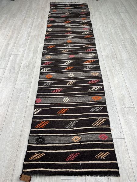 El Dokumasi Halı Kilim Yolluk Paspas Ölçü 348X79 Cm