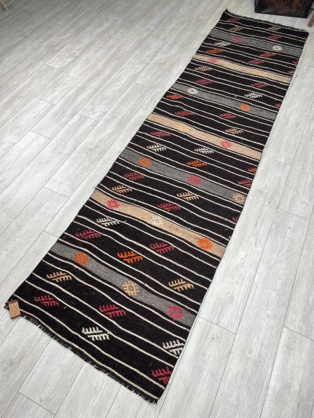 El Dokumasi Halı Kilim Yolluk Paspas Ölçü 341X87 Cm