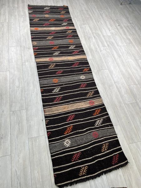 El Dokumasi Halı Kilim Yolluk Paspas Ölçü 341X87 Cm