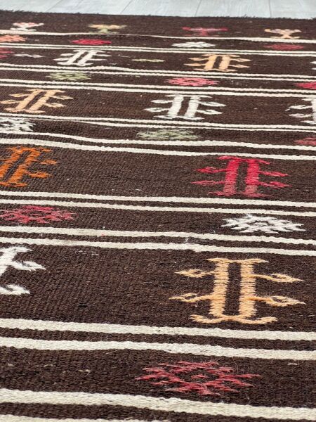 El Dokumasi Halı Kilim Yolluk Paspas Ölçü 275X90 Cm