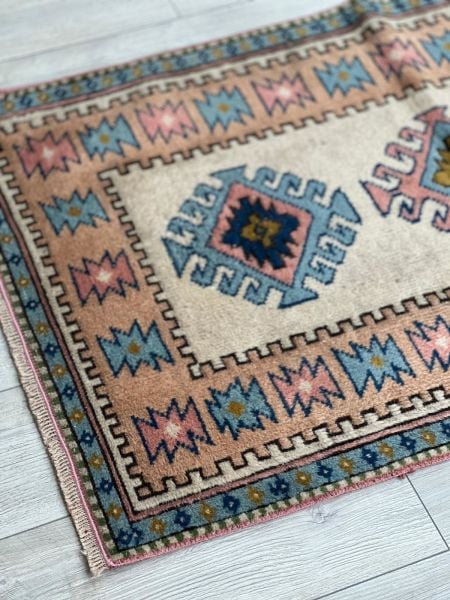 El Dokumasi Halı Kilim Yolluk Paspas Ölçü 137X82 Cm