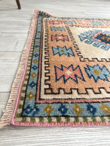 El Dokumasi Halı Kilim Yolluk Paspas Ölçü 137X82 Cm