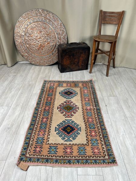 El Dokumasi Halı Kilim Yolluk Paspas Ölçü 137X82 Cm