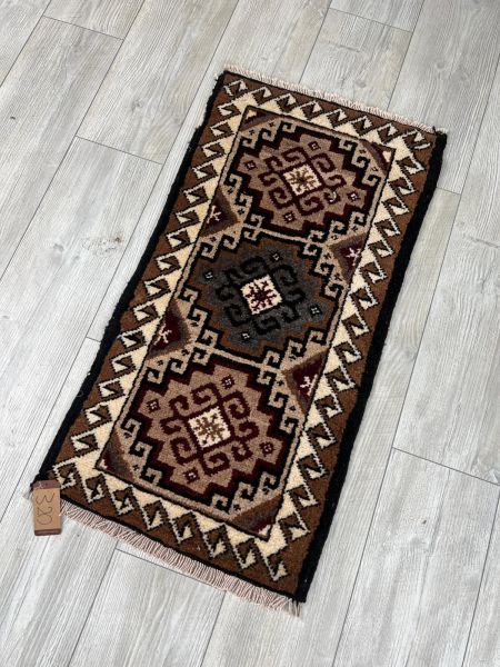 El Dokumasi Halı Kilim Yolluk Paspas Ölçü 93X49 Cm