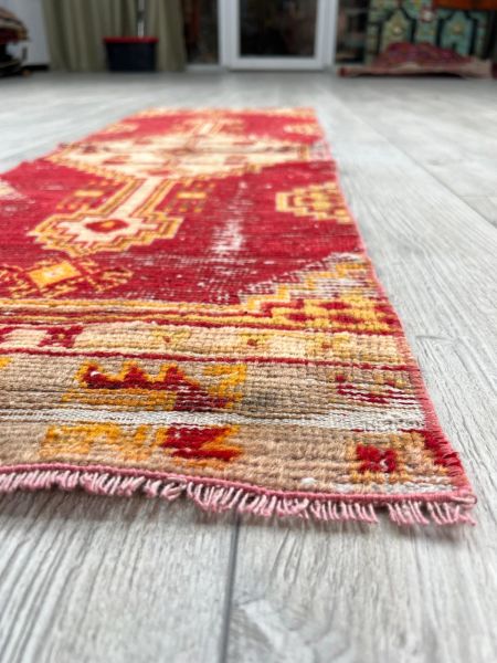 El Dokumasi Halı Kilim Yolluk Paspas Ölçü 138X44 Cm