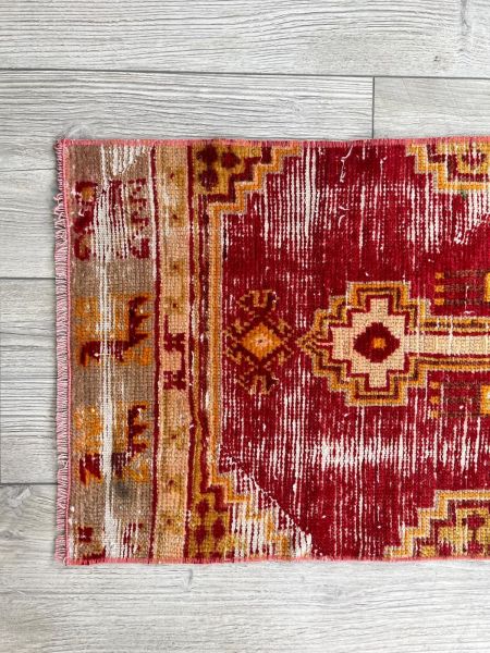 El Dokumasi Halı Kilim Yolluk Paspas Ölçü 138X44 Cm