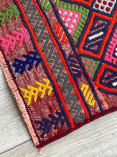 El Dokumasi Halı Kilim Yolluk Paspas Ölçü 76X44 Cm