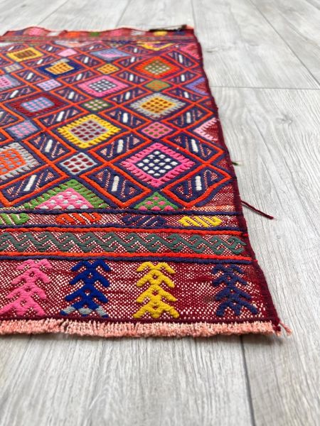 El Dokumasi Halı Kilim Yolluk Paspas Ölçü 76X44 Cm