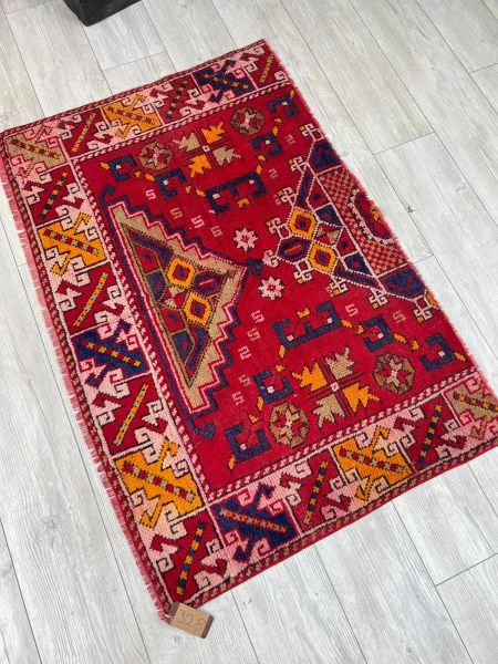 El Dokumasi Halı Kilim Yolluk Paspas Ölçü 129X87 Cm