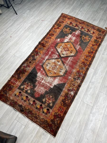 El Dokumasi Halı Kilim Yolluk Paspas Ölçü 250X120 Cm