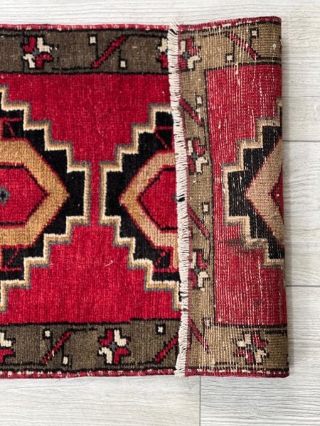El Dokumasi Halı Kilim Yolluk Paspas Ölçü 87X83 Cm