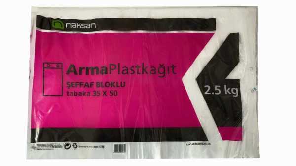Plast kağıt 35X50 Cm 2,5 Kg 1 Paket Naksan