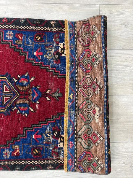 El Dokumasi Halı Kilim Yolluk Paspas Ölçü 215X62 Cm