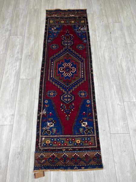 El Dokumasi Halı Kilim Yolluk Paspas Ölçü 215X62 Cm