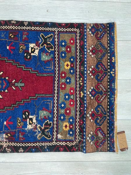 El Dokumasi Halı Kilim Yolluk Paspas Ölçü 215X62 Cm