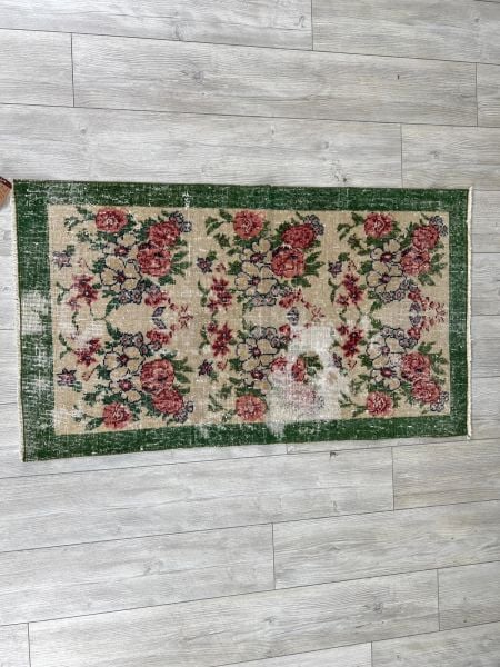 El Dokumasi Halı Kilim Yolluk Paspas Ölçü 133X74 Cm