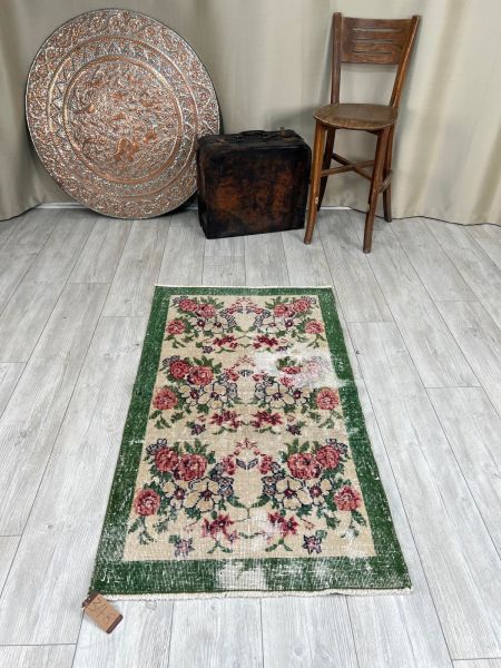 El Dokumasi Halı Kilim Yolluk Paspas Ölçü 133X74 Cm