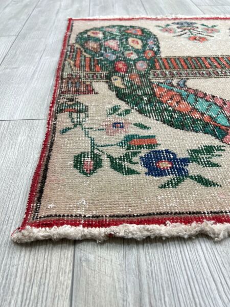 El Dokumasi Halı Kilim Yolluk Paspas Ölçü 72X72 Cm