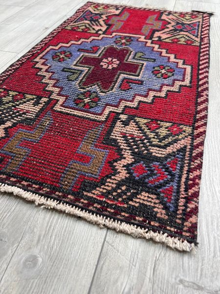 El Dokumasi Halı Kilim Yolluk Paspas Ölçü 90X50 Cm