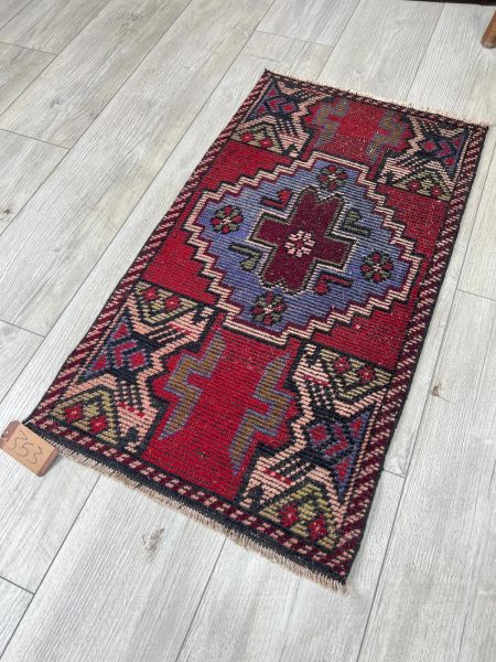 El Dokumasi Halı Kilim Yolluk Paspas Ölçü 90X50 Cm