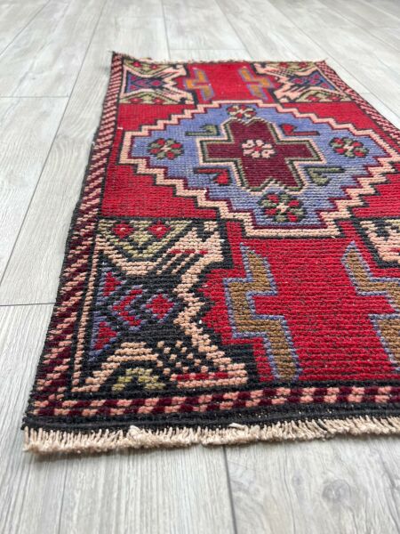 El Dokumasi Halı Kilim Yolluk Paspas Ölçü 88X51 Cm