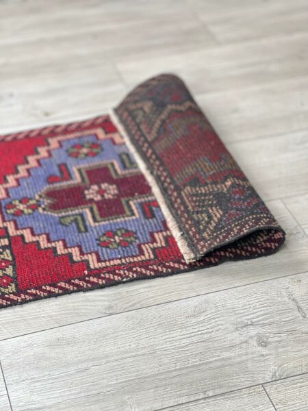 El Dokumasi Halı Kilim Yolluk Paspas Ölçü 88X51 Cm