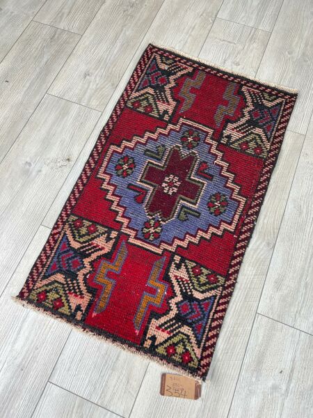 El Dokumasi Halı Kilim Yolluk Paspas Ölçü 88X51 Cm