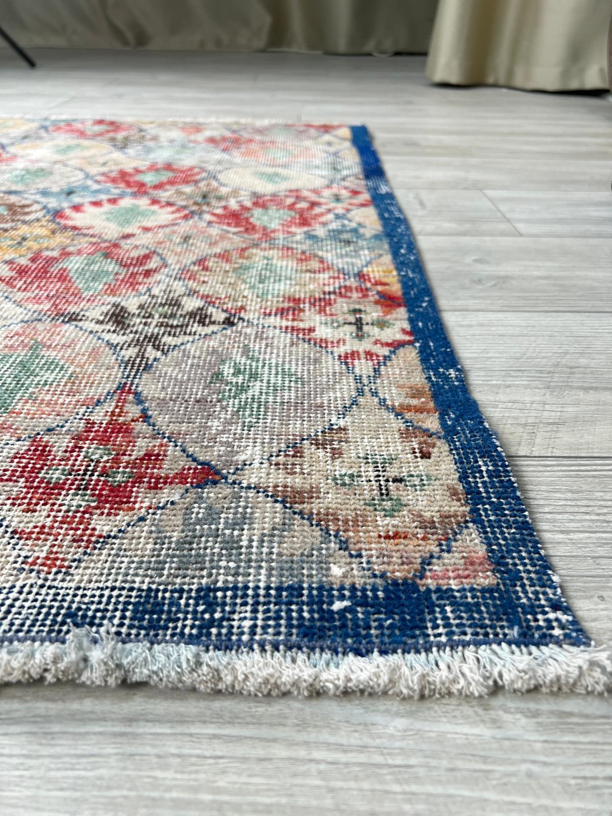 El Dokumasi Halı Kilim Yolluk Paspas Ölçü 162X119 Cm