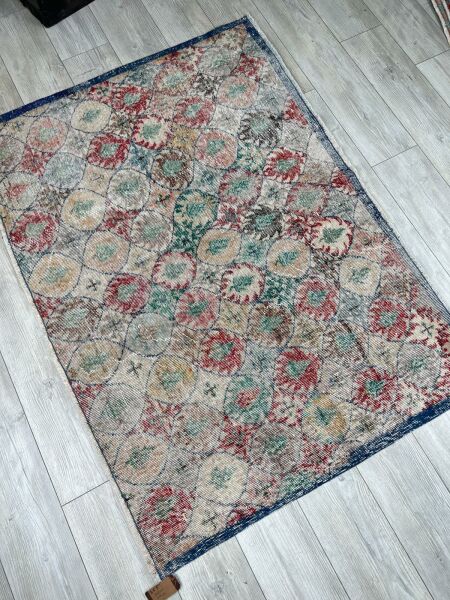 El Dokumasi Halı Kilim Yolluk Paspas Ölçü 162X119 Cm