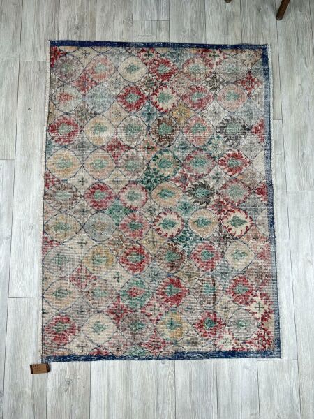 El Dokumasi Halı Kilim Yolluk Paspas Ölçü 162X119 Cm