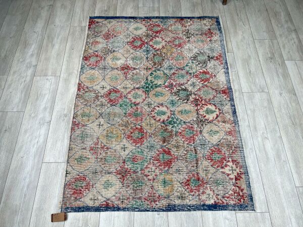 El Dokumasi Halı Kilim Yolluk Paspas Ölçü 162X119 Cm