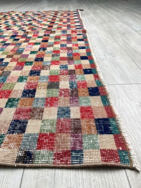 El Dokumasi Halı Kilim Yolluk Paspas Ölçü 184X100 Cm