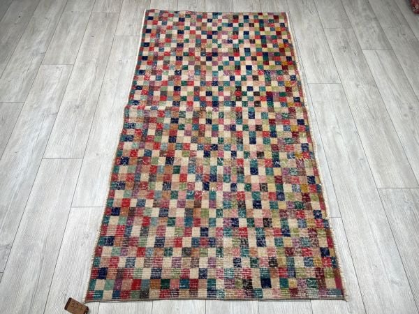 El Dokumasi Halı Kilim Yolluk Paspas Ölçü 184X100 Cm