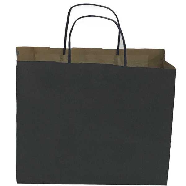 Kraft kağıt Çanta 25X12X31 Cm Lacivert 25 Adet